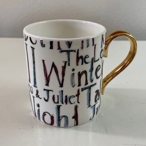 M.A.P. Bone China Romeo Juliet Shakespeare Tea cup